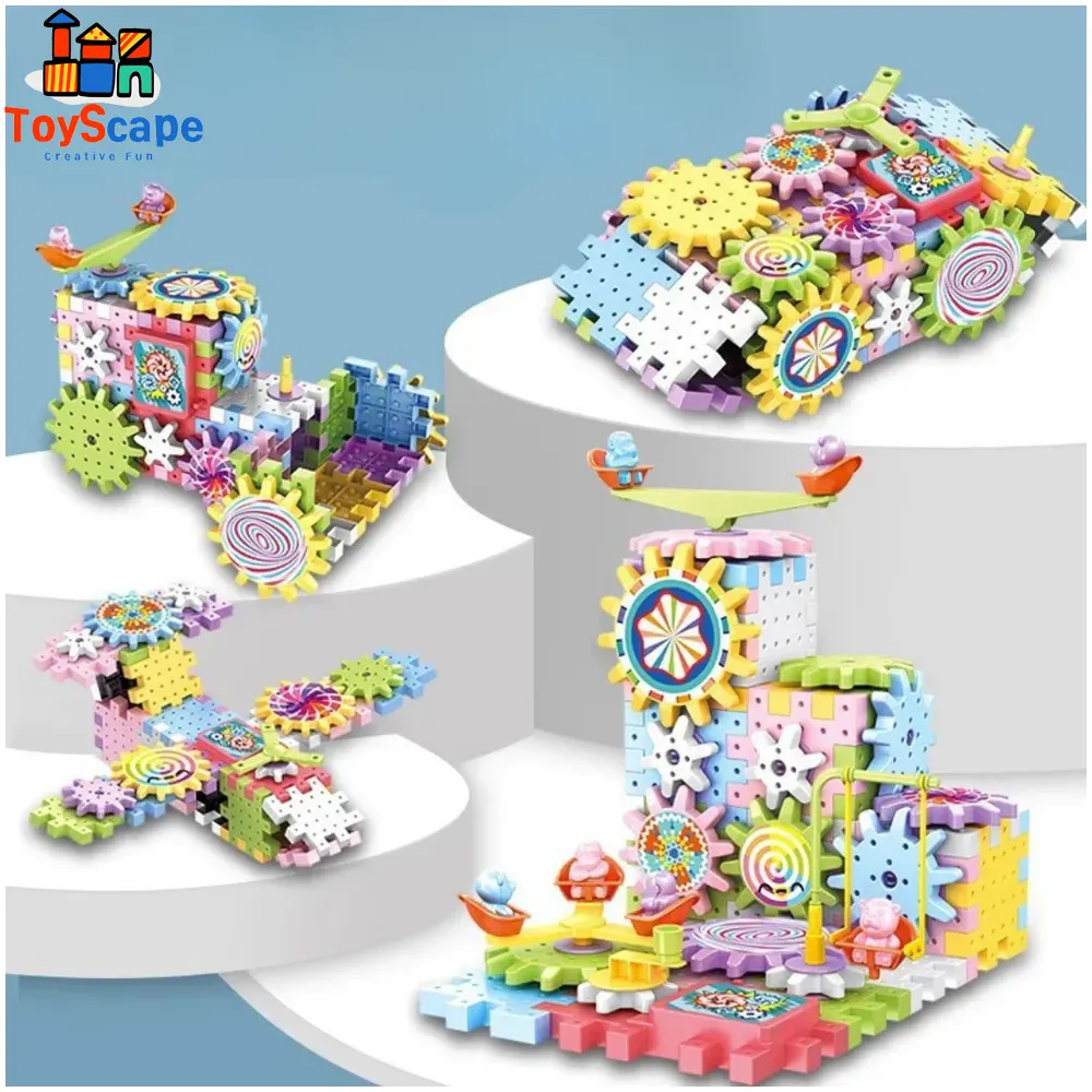 83-Piece Electric Gear Building Blocks Set - Image 5