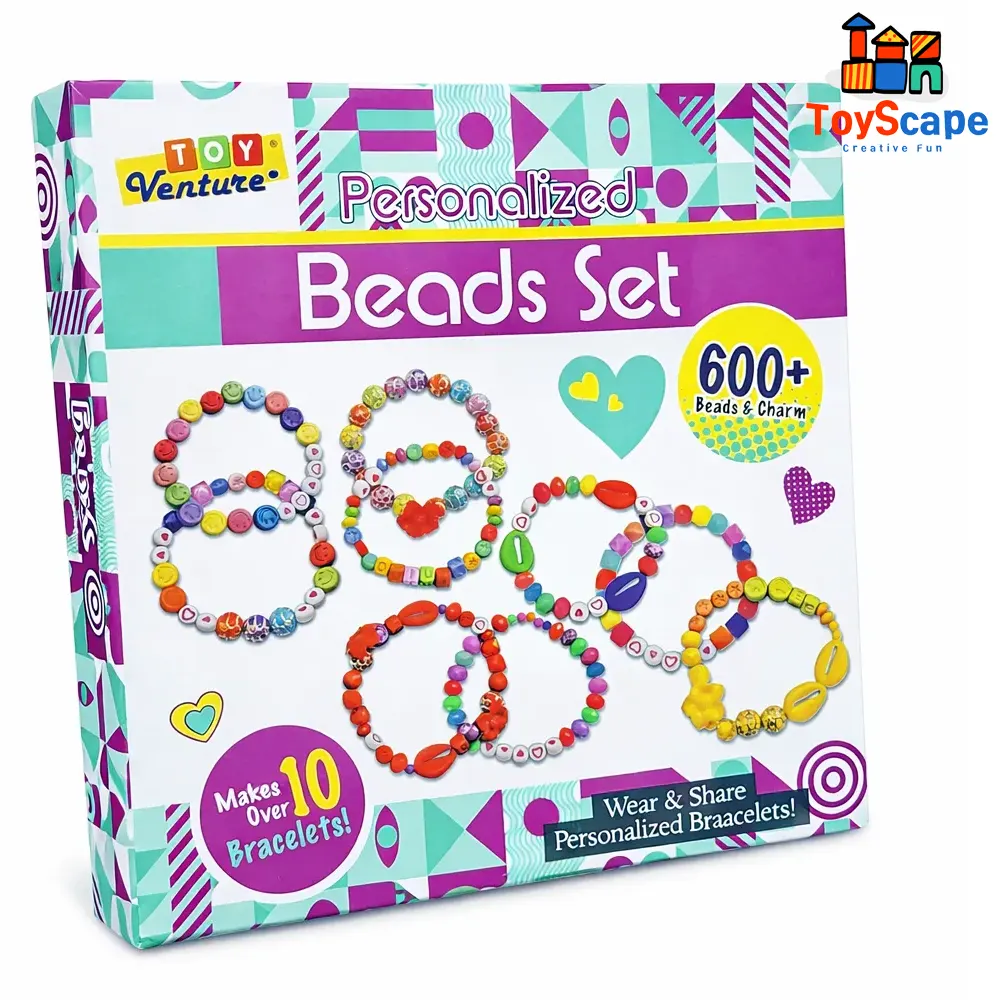 Toy Venture Personalized Beads Set for Girls - Image 2