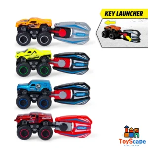 Hot Wheel Monster Truck With Keys and Launcher