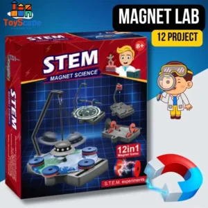 STEM Magnet Science 12-in-1 Scientific Experiment Kit