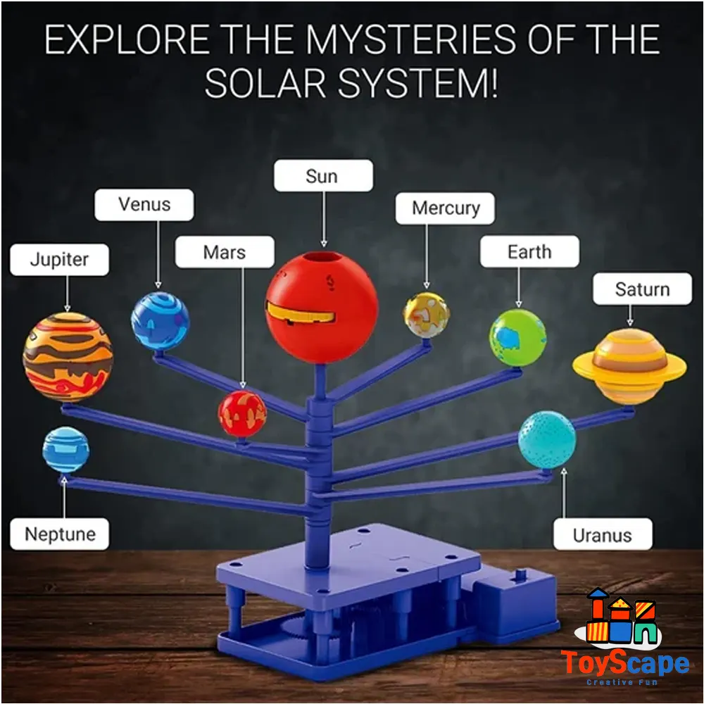 STEM Rotating Planet – 360° Solar System Projector - Image 2