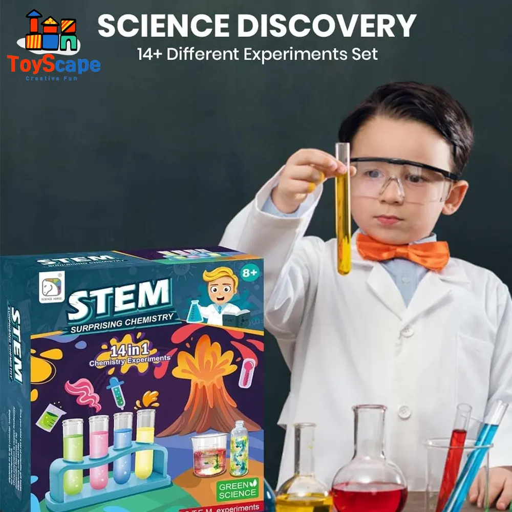 STEM Surprising Chemistry 14-in-1 Experiment Kit - Image 6