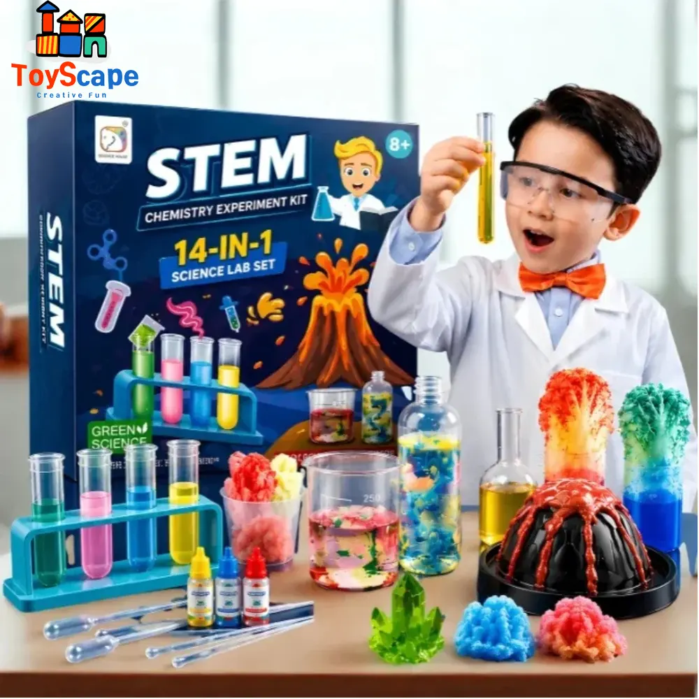 STEM Surprising Chemistry 14-in-1 Experiment Kit - Image 3