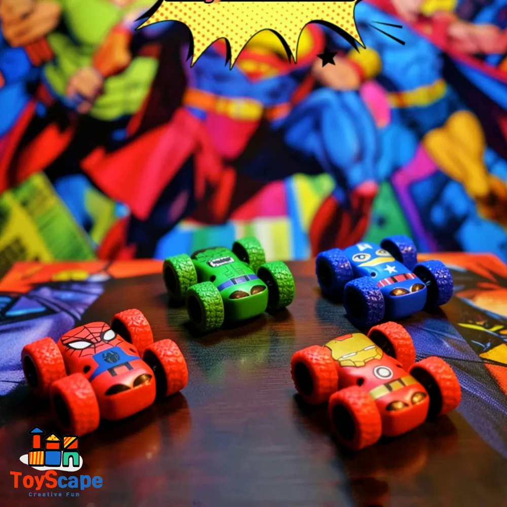 Superhero Speed Racing Cars
