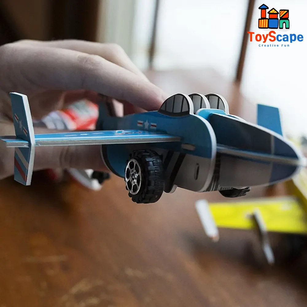3D Puzzle Pull-Back Vehicles – Mini Vehicle Building Kit - Image 3