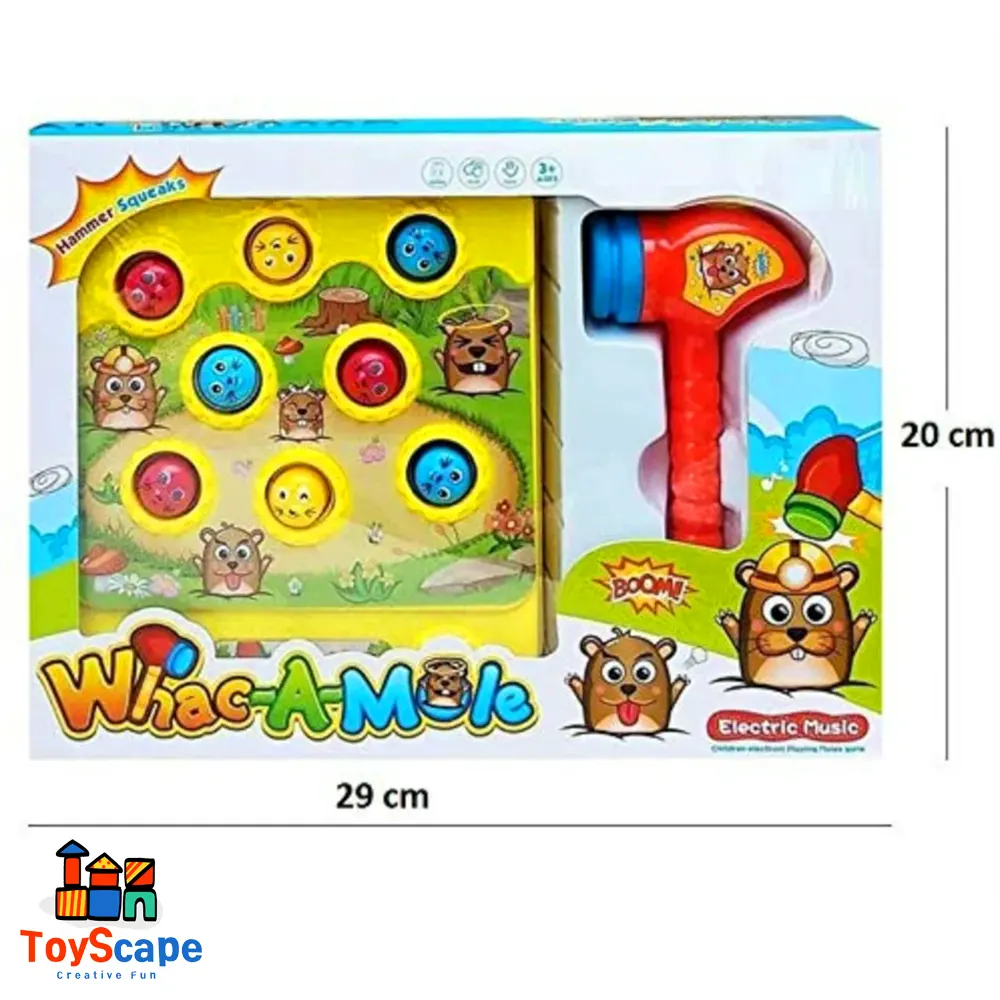 Whack-A-Mole Hammer Game with Music - Image 2