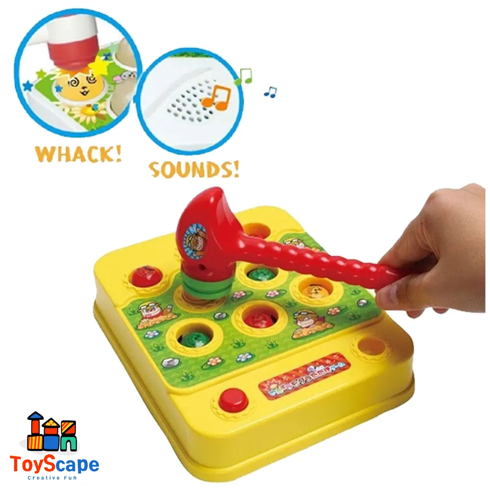 Whack-A-Mole Hammer Game with Music - Image 3