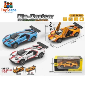 Die-Cast GT Racing Sports Car – Light & Sound