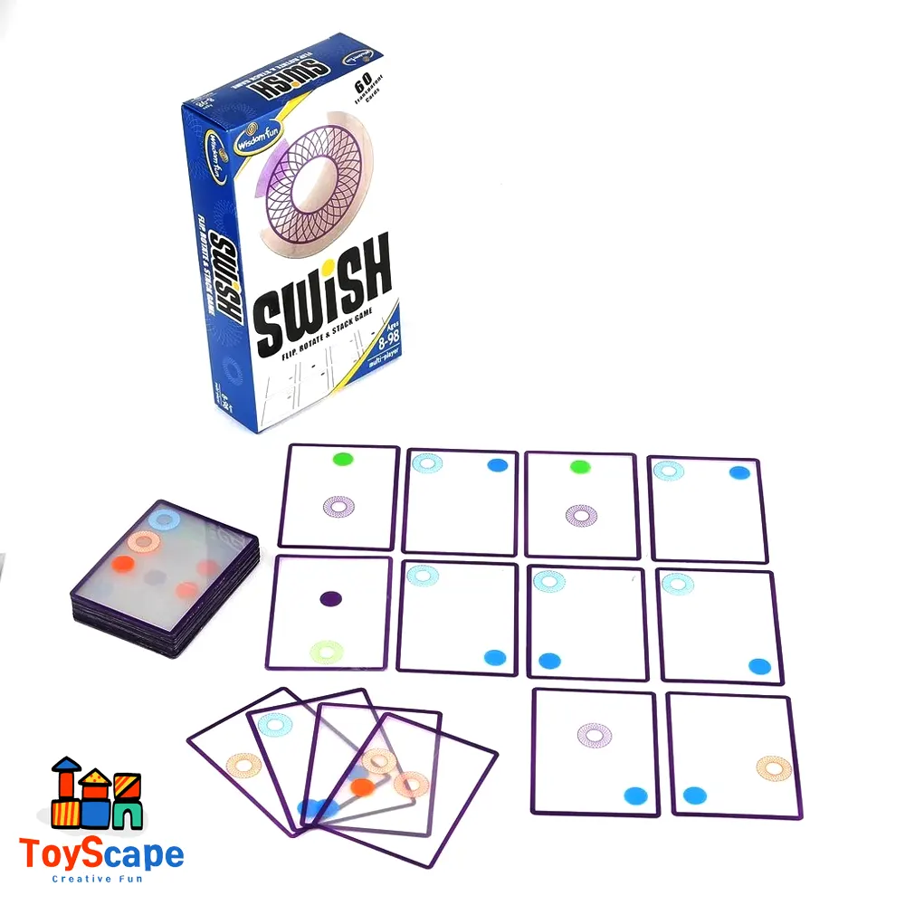 Swish – Flip, Rotate & Stack Strategy Pattern Card Game