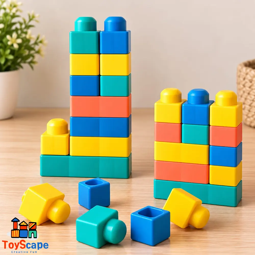 Soft Rubber Building Blocks – 29 Pieces - Image 4