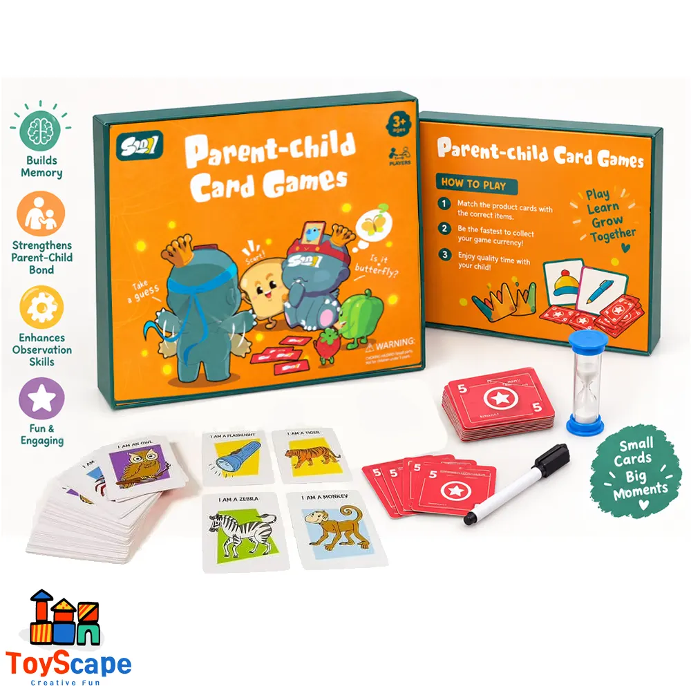 What Am I? – Parent-Child Guessing Card Game
